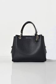  Borsa A Mano Con Charm Aquila Emporio Armani Donna Nero