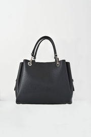  Borsa A Mano Con Charm Aquila Emporio Armani Donna Nero