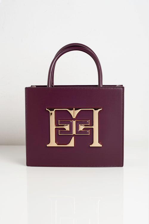 Borsa a mano piccola logo