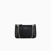  Mini Bag Doppia Con Tracolla Emporio Armani Donna Nero