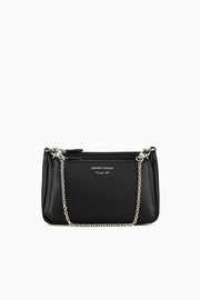  Mini Bag Doppia Con Tracolla Emporio Armani Donna Nero