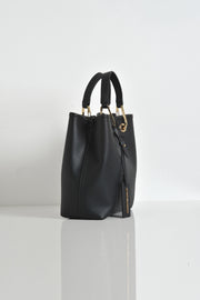  Shopper Verticale Myea Stampa Cervo Emporio Armani Donna Nero