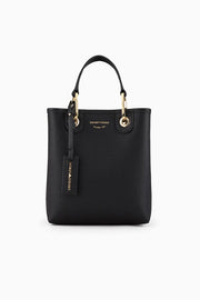  Shopper Verticale Myea Stampa Cervo Emporio Armani Donna Nero