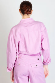  Giacca Cropped In Bull Blugirl Donna Rosa