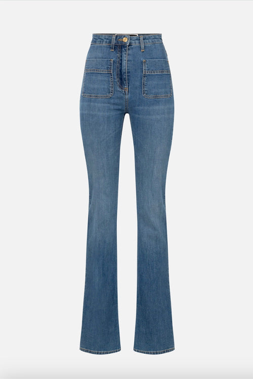 Jeans stretch a zampetta
