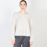  Maglia In Cashmere Kangra Donna Bianco