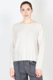  Maglia In Cashmere Kangra Donna Bianco