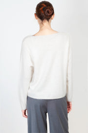  Maglia In Cashmere Kangra Donna Bianco