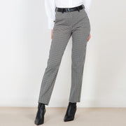  Pantalone Pied De Poule Simona Corsellini Donna Nero