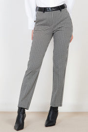  Pantalone Pied De Poule Simona Corsellini Donna Nero