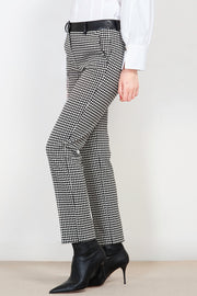  Pantalone Pied De Poule Simona Corsellini Donna Nero