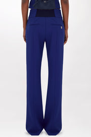  Pantaloni Flare In Crêpe Stretch Blugirl Donna