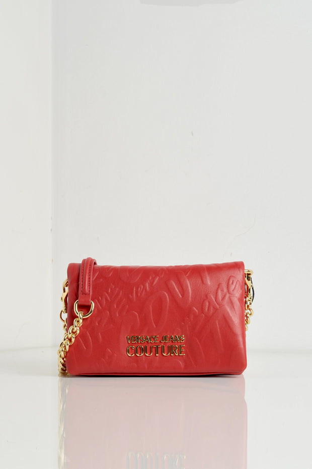  Borsa Embossed Logo Versace-jeans-couture Donna Rosso - 1